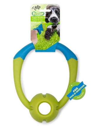All for Paws Tugger - Handle Ball, Ball mit Zerrgriff Gr. L