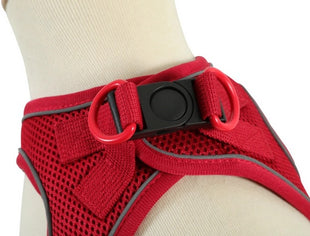 Zolux Szelki oddychające z siatki L czerwone