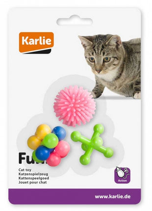 Karlie Gummi-Katzenspielzeug 3 Stück