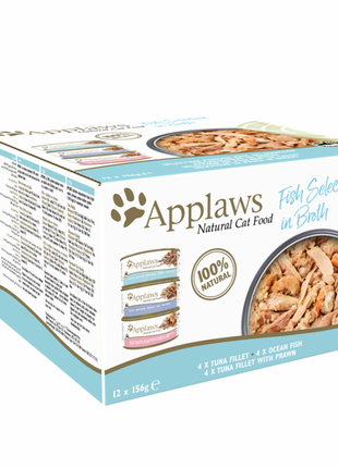 Applaws Cat MP Fisch Selection 12x156g
