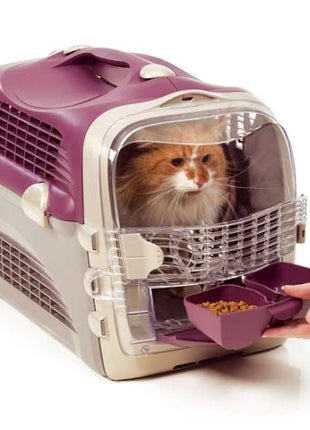 CATIT Transportbox Cabrio - Grau-Grau