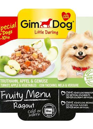 Fruity Menu Ragout mit Truthahn, Apfel und Gemüse 100 g