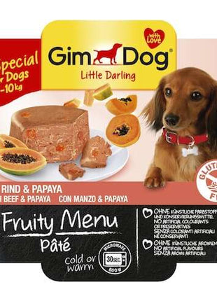 Fruity Menu Pate mit Rind und Papaya 100 g