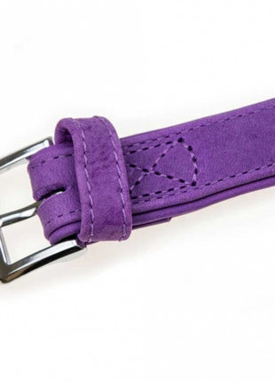 Karlie Halsband Buffalo aus Kalbsleder - Lila - 32 cm/12 mm
