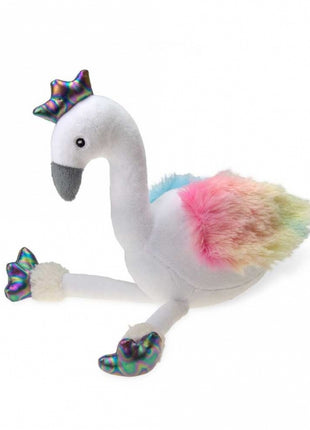 Karlie Plüsch-Flamingo in Regenbogenfarben