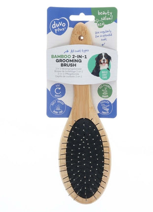 Duvoplus Bamboo 2-in-1 Pflegebürste