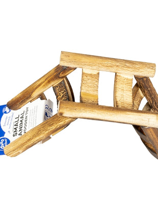 Duvoplus Nagerleiter aus geflammtem Holz