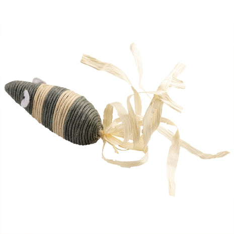 Duvoplus Cat Toy Rope Maus mit Maisschnüren