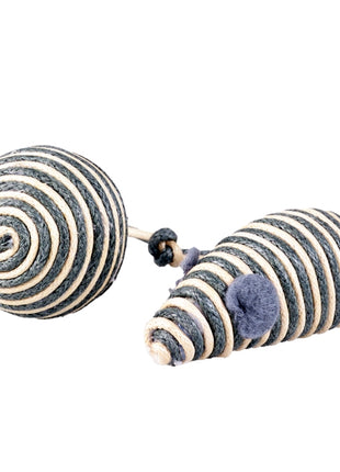 Duvoplus Cat Toy Rope Maus & Ball