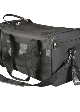 Duvoplus Reisetasche Nylon - schwarz - S - 40 x 25 x 25cm - max. 6kg