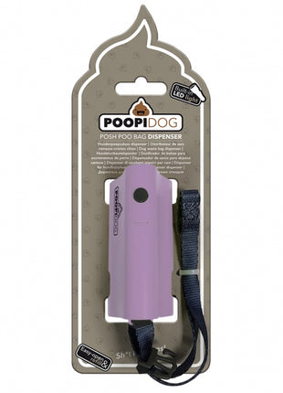 Poopidog Hundekotbeutelspender mit LED