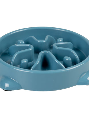 Duvoplus Anti-Schlingnapf - petrolblau - 300ml / 19x19x4cm