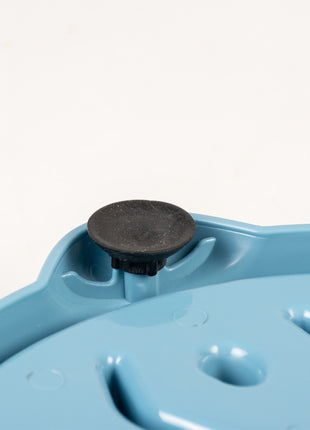 Duvoplus Anti-Schlingnapf - petrolblau - 300ml / 19x19x4cm