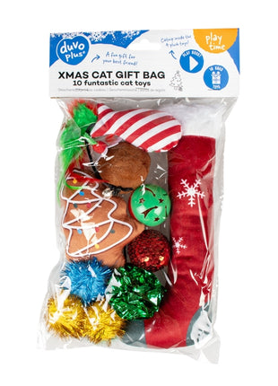 Duvoplus Xmas Geschenktasche Katze