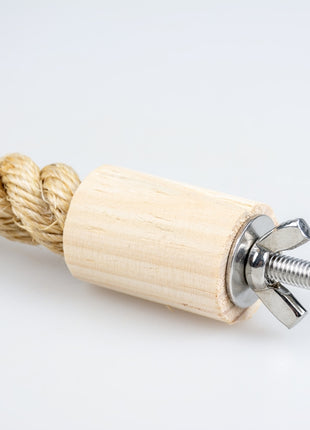 Duvoplus Sitzstange aus Baumwolle & Sisal