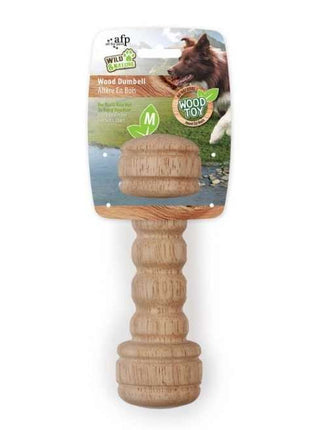 All for Paws Wild & Nature Wood Dumbell Medium
