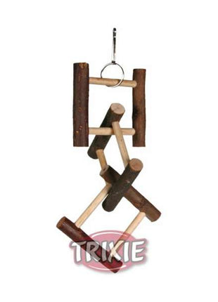 Trixie Hängeleiter aus Naturholz - 26 cm