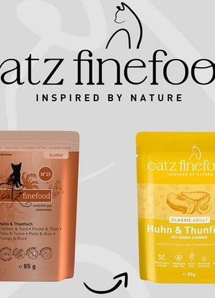 Catz Finefood Classic N.25 Kurczak i Tuńczyk saszetka 85g