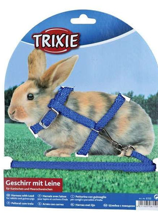Trixie Kleintier-Garnitur mit Leine - 8 mm