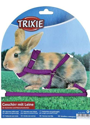Trixie Kleintier-Garnitur mit Leine - 8 mm