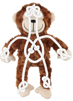 Nobby Plüschtier Affe mit Seil - 35cm