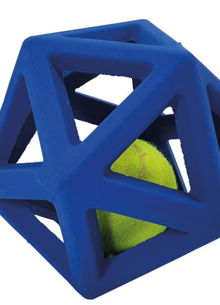Nobby Vollgummi Gitterball mit Tennisball