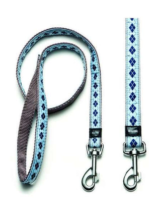 Karlie Art Joy Plus Leine RHOMBUS - Blau - 100cm x 15mm