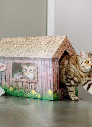 Nobby Katzenhaus aus Karton