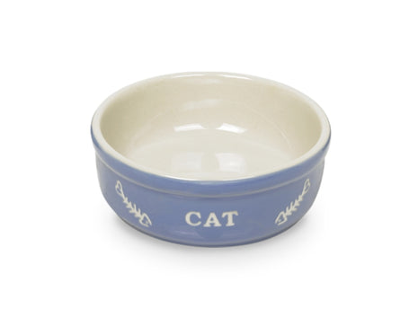Nobby Keramikschale Cat - hellblau