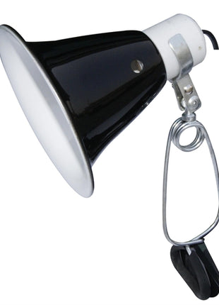 Komodo Black Dome Clamp Lamp Fixture