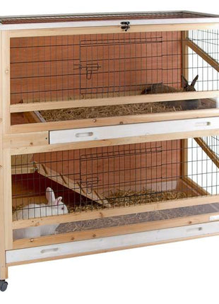 Kleintierkäfig Indoor Deluxe, doppelstöckig