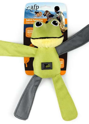 All for Paws Outdoor Dog Ballistic Tugger Frog