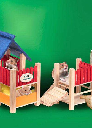 Karlie Großer Spielplatz mit Hängebrücke