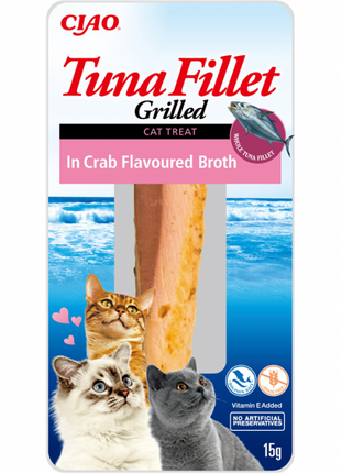 Inaba Cat Thunfischfilet mit Krabbe - 15 g