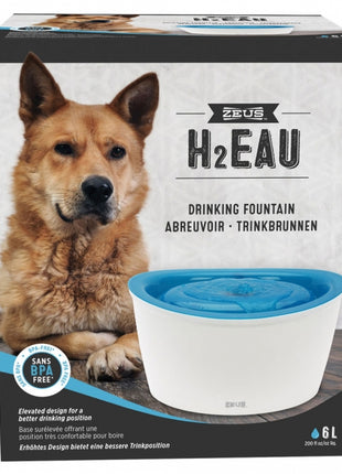 ZEUS Trinkbrunnen H2EAU 6L - Hellblau