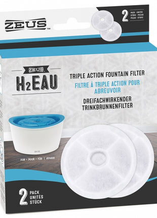 ZEUS H2EAU Triple Action Filter, 2er-Set