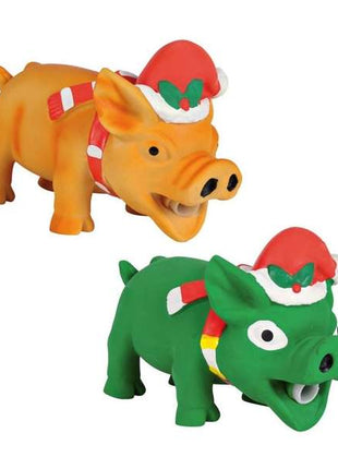 Trixie Xmas Latexschwein mit Schweinesound