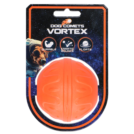 Dog Comets Vortex bal Oranje