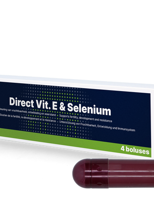 Direct Vit. E & Selenium 4 x 105 g