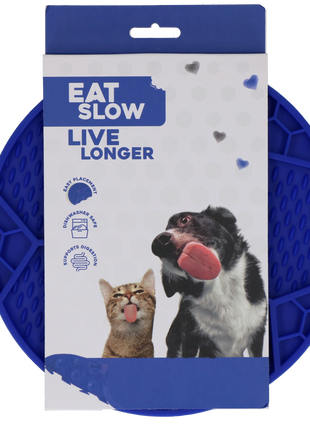 Eat Slow Live Longer Lick Mat Soccer Ball
