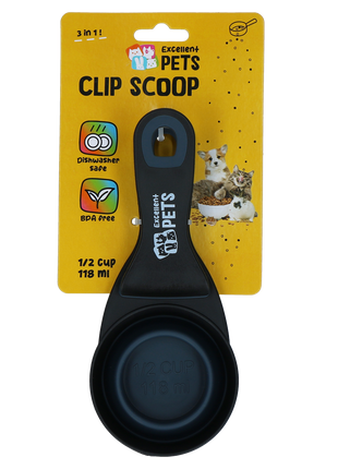 Excellent Pets Voerschep met Sluitclip 0,5 cup