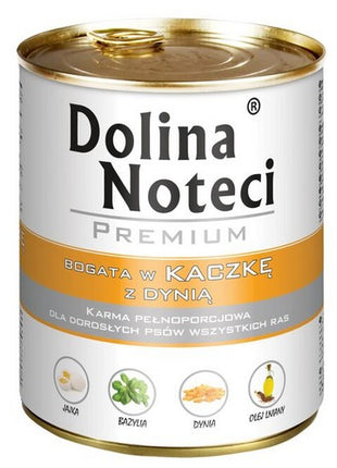 Dolina Noteci Premium Pies Kaczka i dynia puszka 800g