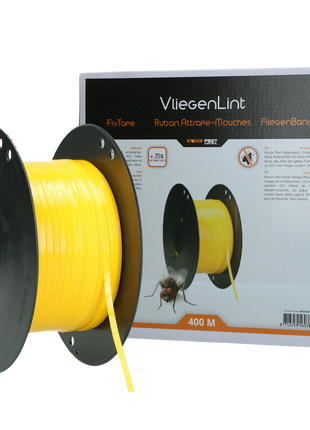 Knock Pest Vliegenlint Vervangingsrol Geel