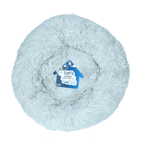 Let's Sleep Donut Lichtgrijs