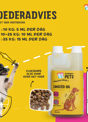 Excellent Pets Linseed Oil 500 ml