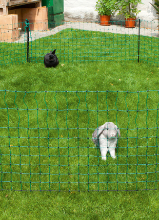 Net afrast konijn 65 cm, enkelpunt 12 m.