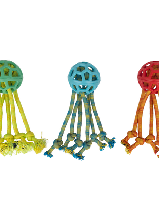 Pawise Play-N-Tug Rope Octopus