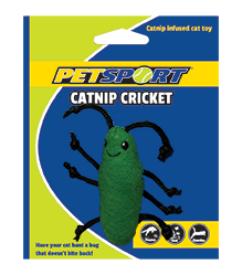 Petsport Catnip Cricket Groen