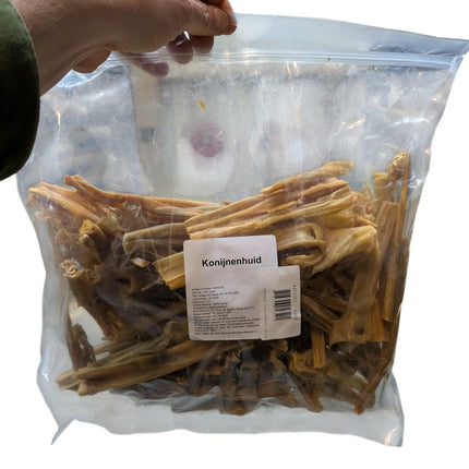 Petsnack Kaninchenfell gesägt