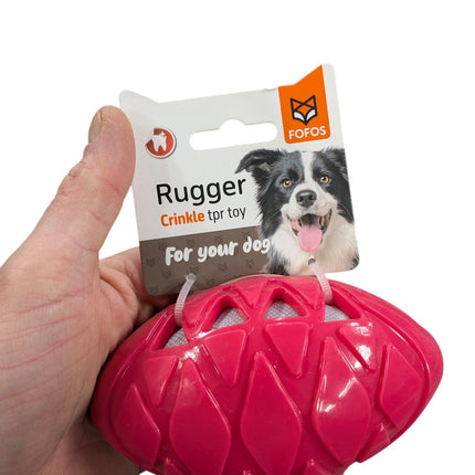 Fofos Crunch Rugby Ball – Flexibler und spritziger Spaß